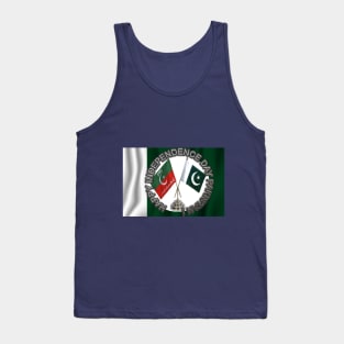 HAPPY INDIPENDENCE DAY PAKISTAIN Tank Top